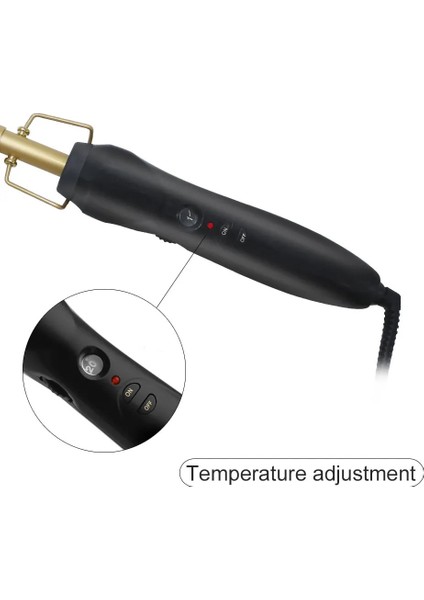 Kutu Boyutu 3 ile Abd Altın Siyah Yeni Altın Saç Tarağı Hızlı Yumuşatma Elektrikli Saç Düzleştirici Fırça Seramik Isıtma Sıcaklığı (Yurt Dışından) indirimleri