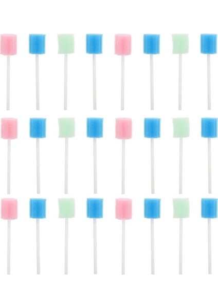 Gösterildiği Gibi Sünger Çubuk Fırçalar Diş Bakım Süngerleri Masaj Oral Çubuklar Fırçalama Temizleme Araçları Swablar Kullanarak Ağız Tek Kullanımlık (Yurt Dışından)