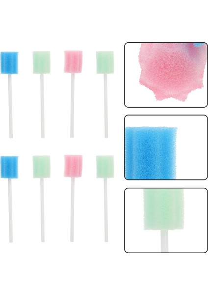 Gösterildiği Gibi Sünger Çubuk Fırçalar Diş Bakım Süngerleri Masaj Oral Çubuklar Fırçalama Temizleme Araçları Swablar Kullanarak Ağız Tek Kullanımlık (Yurt Dışından) fiyatları