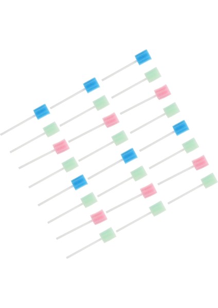 Gösterildiği Gibi Sünger Çubuk Fırçalar Diş Bakım Süngerleri Masaj Oral Çubuklar Fırçalama Temizleme Araçları Swablar Kullanarak Ağız Tek Kullanımlık (Yurt Dışından) fırsatları