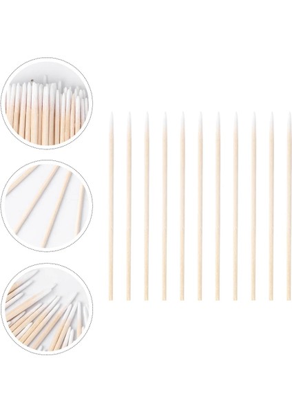 Gösterildiği Gibi 400 Adet 500 Pamuklu Çubukla Tek Sivri Pamuklu Çubukla Pamuk Çubukları Makyaj Için Microblading Pamuklu Çubukla (Yurt Dışından) modelleri