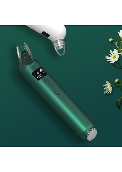 B Vakum Yüz Gözenek Temizleyici Siyah Nokta Emme Aracı LED Ekran ile Elektrikli Akne Komedon Çıkarıcı Kiti USB Şarj Edilebilir (Yurt Dışından) fiyatları