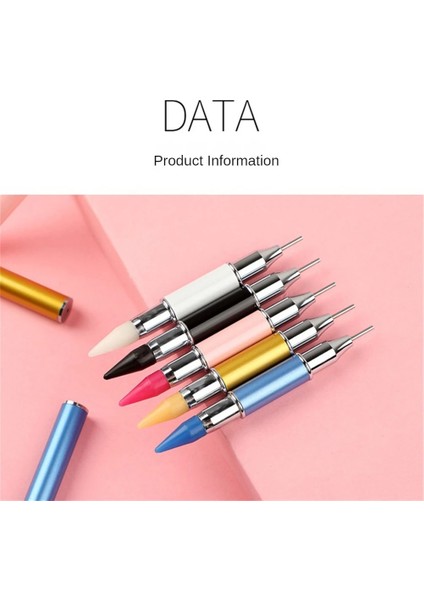 Stil E 4 Adet 1 ~ 5 Adet Ekipmanları Dıy Sanat Çift Uçlu Elmas Noktası Matkap Kalem Toplama Aracı Tırnak Taklidi Seçici Balmumu Kalem (Yurt Dışından) indirimleri