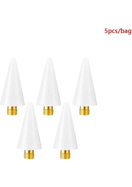 Beyaz 5 Adet Tırnak Süsleyen Balmumu Kalem Değiştirilebilir Kafa Boncuk Rhinestones Taşlar Seçici Süsleyen Kalem Manikür Kendinden Yapışkanlı Tırnak Sanat Araçları (Yurt Dışından)