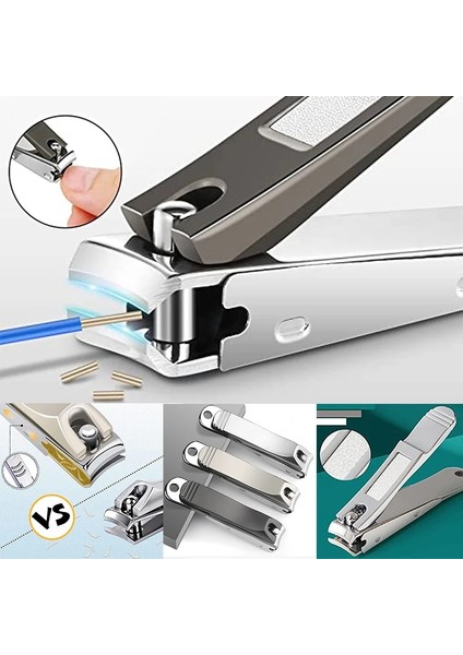 Simli Büyük Tırnak Makası Anti Sıçrama Tırnak Kesici Tırnak Ayak Tırnağı Makası Ayrılabilir Kolay Temiz Paslanmaz Çelik Manikür Araçları (Yurt Dışından) fiyatları