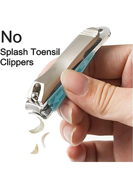 Simli Büyük Tırnak Makası Anti Sıçrama Tırnak Kesici Tırnak Ayak Tırnağı Makası Ayrılabilir Kolay Temiz Paslanmaz Çelik Manikür Araçları (Yurt Dışından) fırsatları