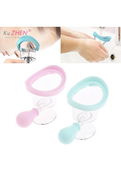 2 Adet 1/2 Adet Silikon Esuable Silikon Göz Yıkama Kabı Yeniden Kullanılabilir Göz Temizleme Aracı Yumuşak Göz Yıkama Temizleyici Pro Öğrenciler Için Göz Yıkama Kabı (Yurt Dışından)