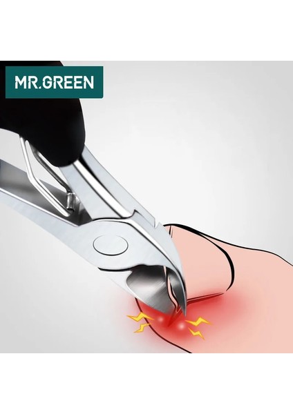 MR-1026BK Mr.green Ayak Yeni Profesyonel Paslanmaz Çelik Manikür Giyotin Sanat Pense Tırnak Eti Makası Tırnak Makası Tırnak Kesici (Yurt Dışından) modelleri