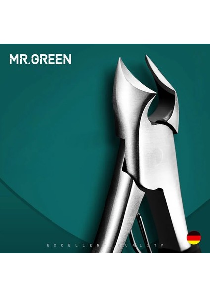 MR-1026BK Mr.green Ayak Yeni Profesyonel Paslanmaz Çelik Manikür Giyotin Sanat Pense Tırnak Eti Makası Tırnak Makası Tırnak Kesici (Yurt Dışından) fırsatları