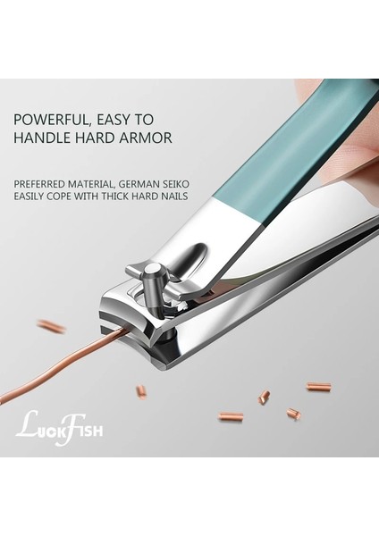 Ordu Yeşil 4 Adet Yüksek Kaliteli Tırnak Dosya Tırnak Makası Clipper Manikür Pedikür Seti Kullanımı Uygun Manikür Seti Seyahat Için Sağlam (Yurt Dışından)