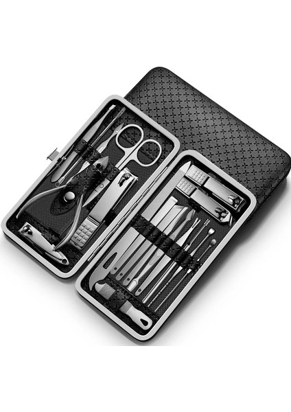 9 Adet Siyah 8/11/19 Adet Manikür Kesiciler Tırnak Makası Seti Paslanmaz Çelik Kulak Kaşık Tırnak Makası Pedikür Ölü Cilt Temizleme Araçları (Yurt Dışından) modelleri
