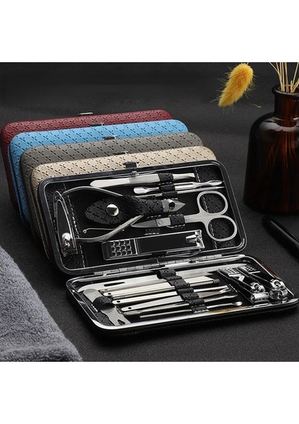 9 Adet Siyah 8/11/19 Adet Manikür Kesiciler Tırnak Makası Seti Paslanmaz Çelik Kulak Kaşık Tırnak Makası Pedikür Ölü Cilt Temizleme Araçları (Yurt Dışından) fırsatları