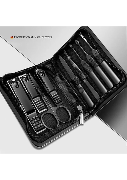9pcs-Kırmızı Paslanmaz Çelik Tırnak Makası Seti Manikür Kesiciler Cımbız Makas Çok Fonksiyonlu Günlük El Bakım Araçları Taşınabilir Seyahat (Yurt Dışından) fiyatları