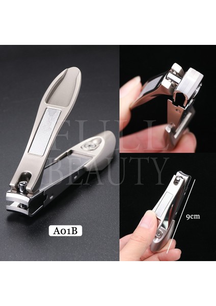A01B Paslanmaz Çelik Tırnak Makası Profesyonel Parmak Ayak Tırnak Kesici Keskin Düzeltici Makas Manikür Pedikür Temiz Araçları GL1557 (Yurt Dışından) modelleri