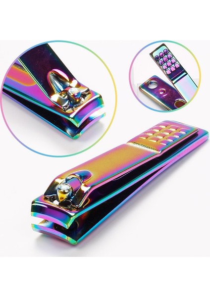 Küçük 1 Adet Renkli Titanyum Tırnak Makası Tırnak Giyotin Profesyonel Paslanmaz Çelik Çivi Aksesuarları ve Araçları Manikür Kesiciler (Yurt Dışından) modelleri