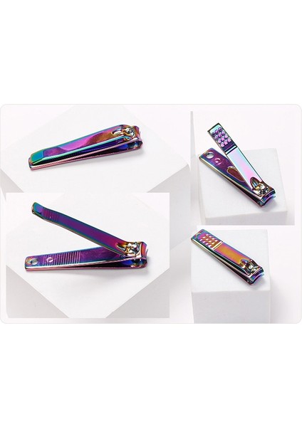 Küçük 1 Adet Renkli Titanyum Tırnak Makası Tırnak Giyotin Profesyonel Paslanmaz Çelik Çivi Aksesuarları ve Araçları Manikür Kesiciler (Yurt Dışından) indirimleri