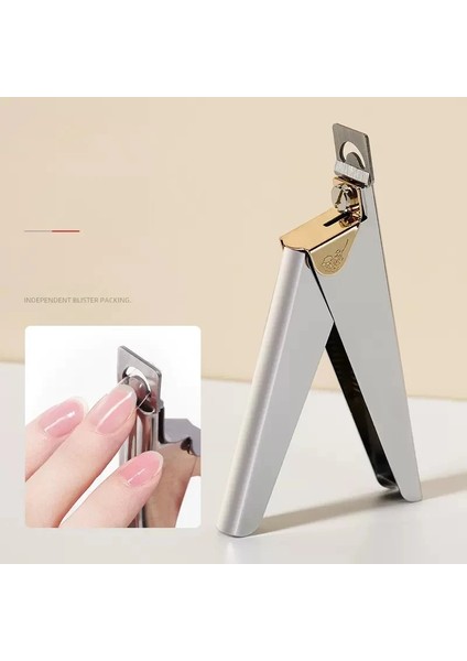 10 1 Adet Fransız U Şekilli Tırnak Makası Tırnak Kenar Parmak Kesme Makinesi Bir Kelime Yanlış Ipuçları Kesici Giyotin Akrilik Jel Lehçe Manikür Aracı (Yurt Dışından)