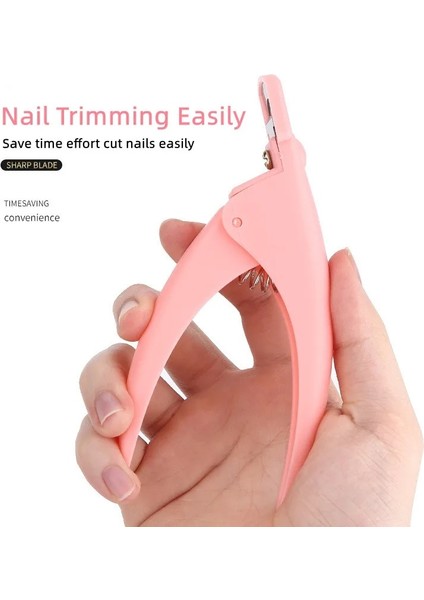 Gn Aokitec Manikür Kelime Makas Diy Fransız Takma Çivi Düz Ağız Makas Tırnak Dükkanı Manikür Araçları U Şeklinde Makas (Yurt Dışından) modelleri