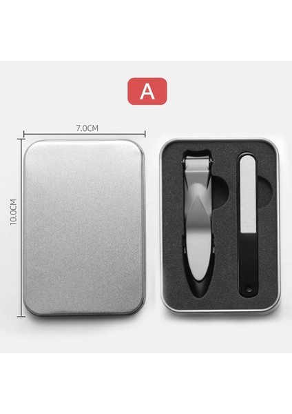 A Tırnak Törpüsü ile Sıçramaya Dayanıklı Tırnak Makası ile Dahili Tırnak Enkaz Toplayıcı Paslanmaz Çelik Tırnak Makası Tırnak Ayak Tırnağı SANA889 (Yurt Dışından)