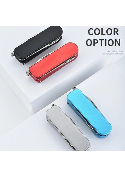 Kırmızı Çok Fonksiyonlu Tırnak Makası Makas Bıçaklı Tırnak Dosya Tornavida Katlanır Küçük Paslanmaz Çelik Tırnak Makası 5 Fonksiyonları (Yurt Dışından) modelleri