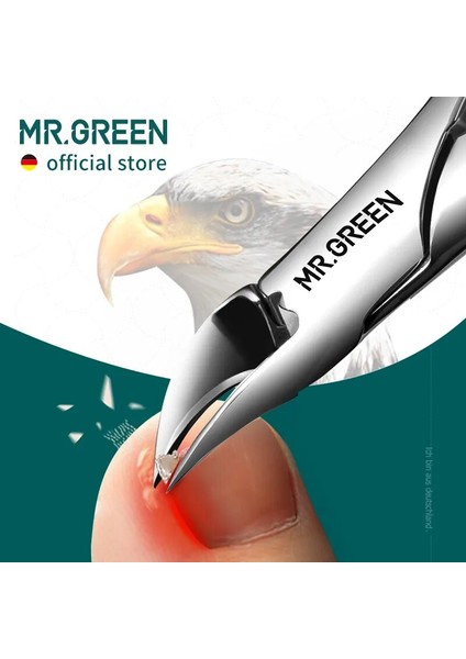 MR-1033BU Mr.green Tırnak Makası Ayak Tırnağı Kesiciler Pedikür Manikür Araçları Anti-Splash Batık Paronişi Profesyonel Düzeltme Aracı Setleri (Yurt Dışından) fiyatları