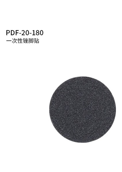 PDF-20-180 Staleks Paslanmaz Çelik Zımpara Kağıdı Disk Yuvarlak Metal Disk Tırnak Matkap Uçları Aksesuarları Ayak Dosya Cilalı Alet Ayak Peg (Yurt Dışından)