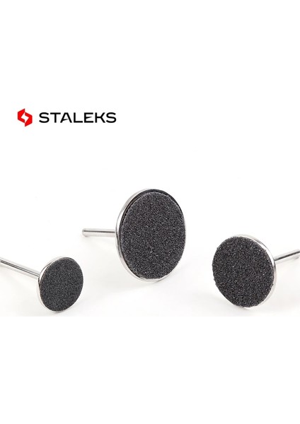 PDF-20-180 Staleks Paslanmaz Çelik Zımpara Kağıdı Disk Yuvarlak Metal Disk Tırnak Matkap Uçları Aksesuarları Ayak Dosya Cilalı Alet Ayak Peg (Yurt Dışından) fırsatları