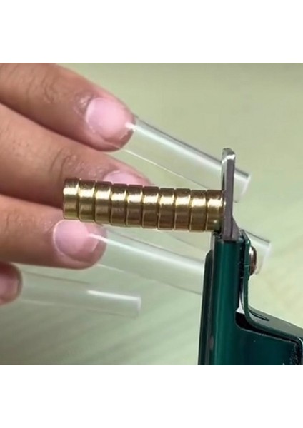 23 0.4*0.5 cm * 24 Adet Mini Mıknatıslar Akrilik Çivi Makası Profesyonel Yanlış Ipuçları Kenar Kesiciler Ucu Mıknatıs Boyutlandırma Salon Manikür (Yurt Dışından)