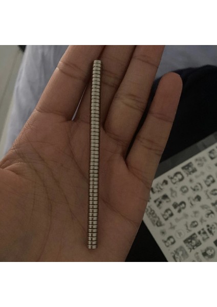 23 0.4*0.5 cm * 24 Adet Mini Mıknatıslar Akrilik Çivi Makası Profesyonel Yanlış Ipuçları Kenar Kesiciler Ucu Mıknatıs Boyutlandırma Salon Manikür (Yurt Dışından)