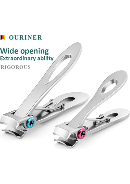 Renkli Büyük Yüksek Kaliteli Tırnak Makası Paslanmaz Çelik Iki Boyutu Mevcuttur Manikür Tırnak Kesici Kalın Sert Ayak Tırnağı Makas Araçları (Yurt Dışından) fırsatları