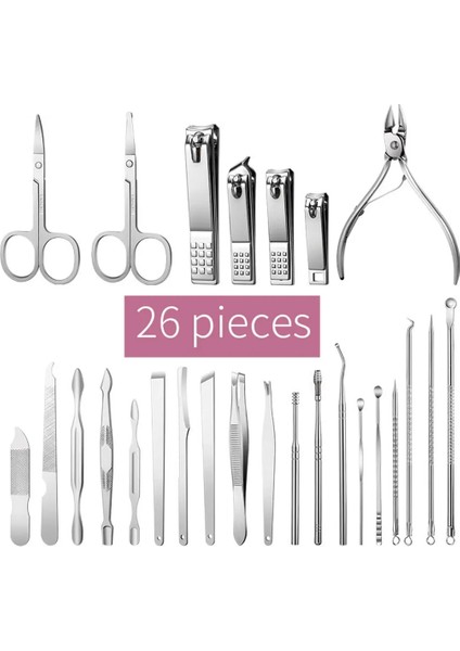 C-10 Adet Tırnak Makası Seti 7/10/16/18 Adet Manikür Kesiciler Tırnak Makası Tırnak Makası Katlama Çantası-Güzellik Manikür Tırnak Törpüsü Aracı (Yurt Dışından) indirimleri