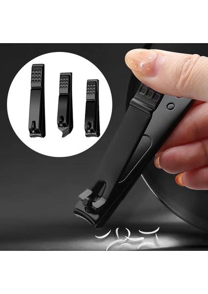 Küçük Eğik Ağız 1 Adet Siyah Tırnak Makası Paslanmaz Çelik Tırnak Kesici Kalın Makas Pense Ayak Tırnağı Tırnak Profesyonel Manikür Düzeltici Nailart (Yurt Dışından) fiyatları