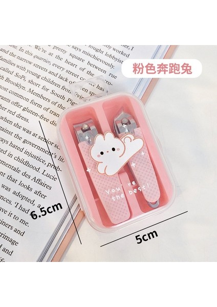 1 2 Adet/takım Tırnak Makası Karikatür Tavşan Düzelticiler Ölü Cilt Ayak Tırnak Sanat Manikür Araçları Paslanmaz Çelik Cortador De Uñas Acrilicas (Yurt Dışından)