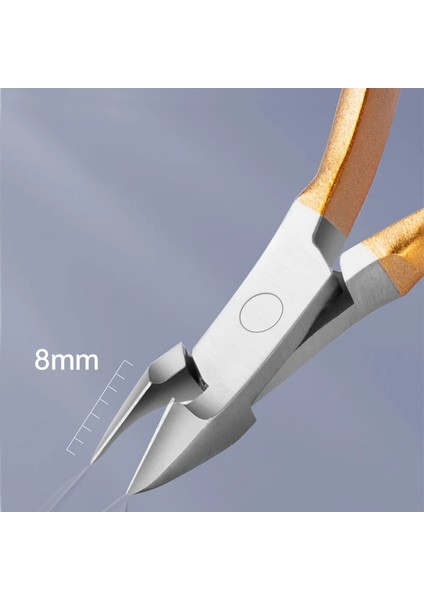 D04 Degrade Altın/gümüş/gökkuşağı Tırnak Tırnak Makası Paslanmaz Çelik Manikür Pedikür Araçları Ölü Cilt Makas Makası Clipper Çok (Yurt Dışından) fırsatları