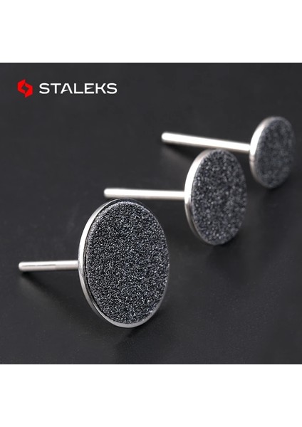 Pd-15 Staleks Paslanmaz Çelik Zımpara Kağıdı Disk Yuvarlak Metal Disk Tırnak Matkap Uçları Aksesuarları Ayak Peg Ayak Dosya Cilalı Aletler (Yurt Dışından)