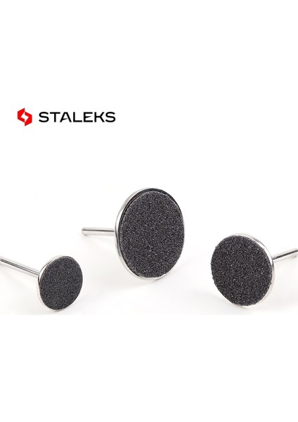 Pd-15 Staleks Paslanmaz Çelik Zımpara Kağıdı Disk Yuvarlak Metal Disk Tırnak Matkap Uçları Aksesuarları Ayak Peg Ayak Dosya Cilalı Aletler (Yurt Dışından)