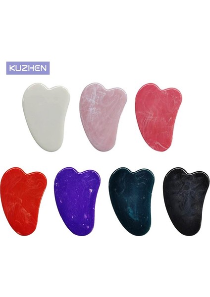 Doğal Yeşim Taşı Gua Sha Masaj Tahtası Gül Kuvars Guasha Plaka Yeşim Yüz Masajı Kazıyıcılar Araçları Yüz Boyun Geri Vücut (Yurt Dışından) modelleri