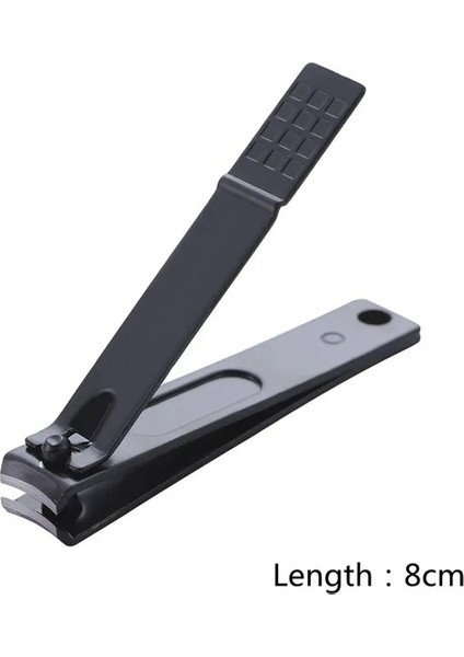 8cm Pro Tırnak Makası Paslanmaz Çelik Sağlam Ultra Keskin Kaymaz Profesyonel Düzeltme Manikür Tırnak Bakımı Alet Seti (Yurt Dışından)