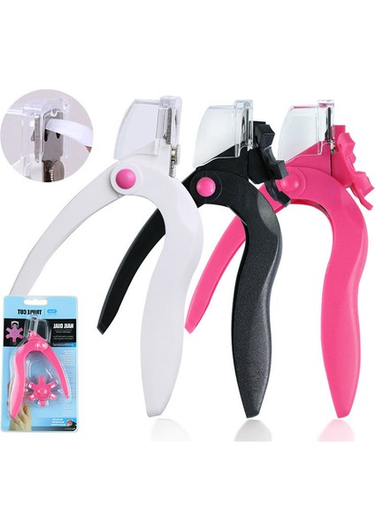 Gül Profesyonel U Şeklinde Tırnak Makası Paslanmaz Çelik Yanlış Ipuçları Düzeltici Renkli Kenar Kesiciler Ayak Tırnağı Makas Manikür Aracı (Yurt Dışından) fiyatları