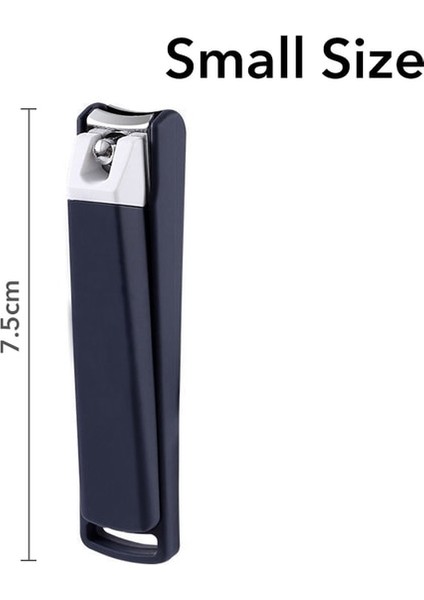 Mavi-Küçük Boy Tırnak Makası Saklama Kutusu ile Tırnak Ayak Tırnağı Düzeltici Manikür Kesici Tırnak Eti Makası Aksesuarları Pedikür Aracı Profesyonel (Yurt Dışından)