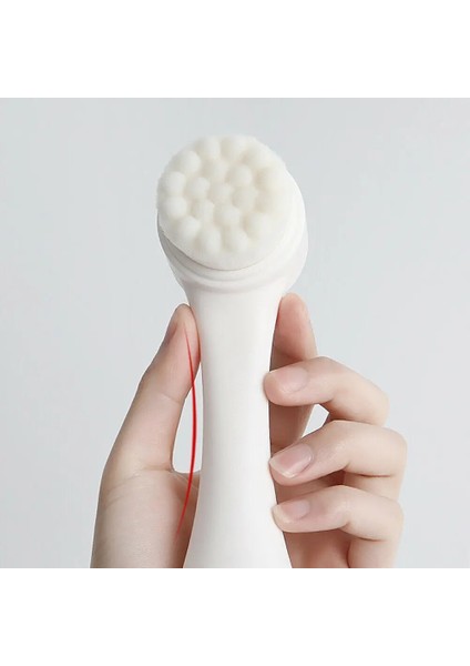 Mavi 1 Pc Çift Taraflı Silikon Yüz Temizleme Fırçası Yüz Temizleyici Siyah Nokta Remover Aracı Gözenek Temizleyici Eksfoliyator Yüz Fırçalama Fırçası (Yurt Dışından) indirimleri