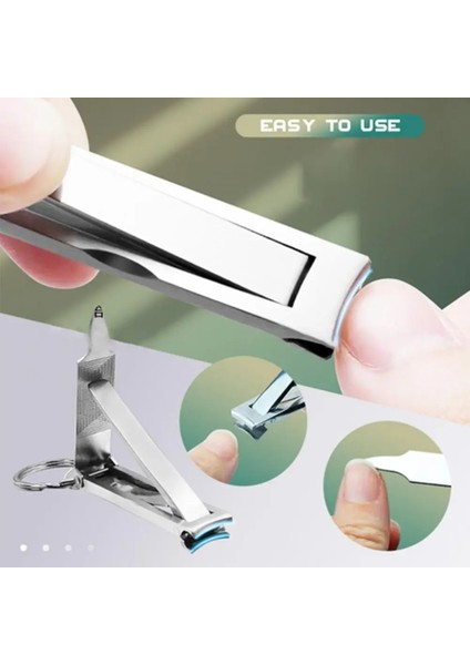 L Tırnak Makası Kullanışlı Katlanır Tırnak Küçük Ince Makas Kesici Sert Rahat (Yurt Dışından) indirimleri