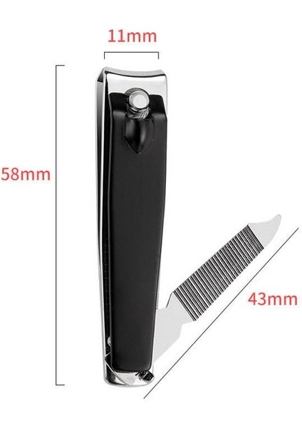 5 Profesyonel Paslanmaz Çelik Tırnak Makası Tırnak Makası Tırnak Kesiciler Tırnak Kesici Ayak Tırnağı Makas Manikür Pedikür Aracı (Yurt Dışından)