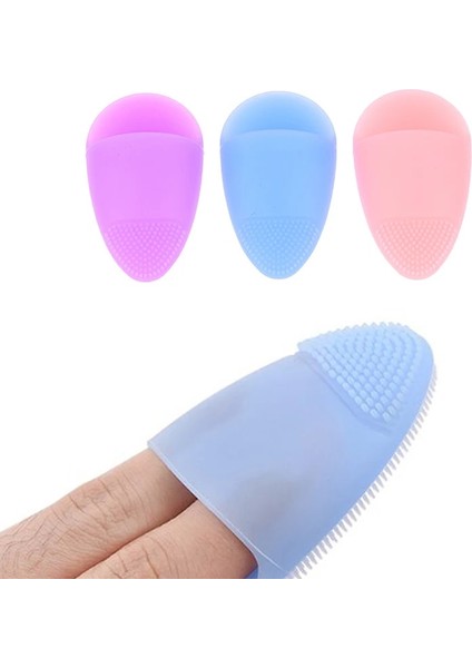 Mor Masaj Yüz Temizleme Fırçası Peeling Siyah Nokta Yüz Temiz Silikon Fırça Mini Masaj Su Geçirmez Yüz Temizleme Aracı (Yurt Dışından)