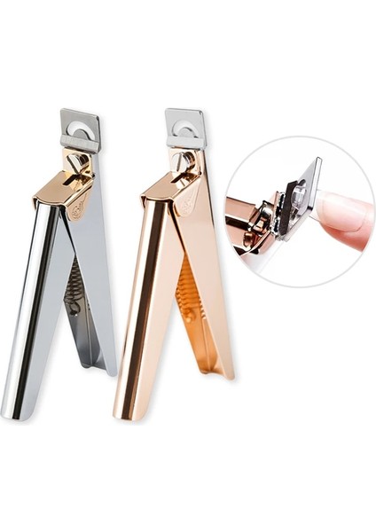 Ucut-02 Nail Art Clipper U Kesim Makas Profesyonel Özel Tip Yanlış Ipuçları Kenar Clipper Manikür Renkli Paslanmaz Çelik Nail Art Aracı (Yurt Dışından) fiyatları