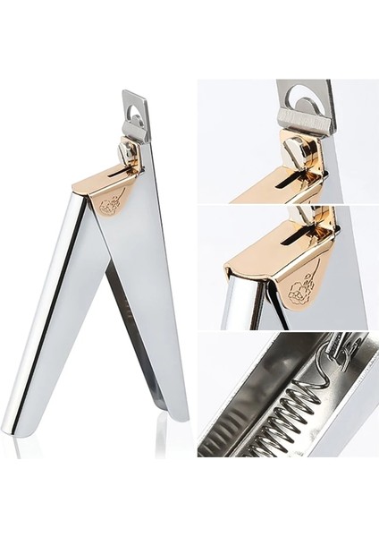 Ucut-02 Nail Art Clipper U Kesim Makas Profesyonel Özel Tip Yanlış Ipuçları Kenar Clipper Manikür Renkli Paslanmaz Çelik Nail Art Aracı (Yurt Dışından) modelleri