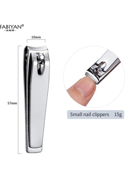 Küçük Kayma Kenar Tırnak Makası Paslanmaz Çelik Manikür Kesici Parmak Ayak Bıçağı Giyotin Seti Makası Makas Pedikür Tırnak Aracı 3 Stilleri (Yurt Dışından)