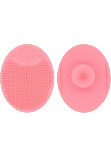 Pembe Silikon Temizleme Pedi Peeling Fırçası Kaldırma Yüz Cilt Fırçalama Vantuz Bebek Yüz Yıkama Fırçaları Masaj Yüz Cilt Bakımı Araçları (Yurt Dışından)