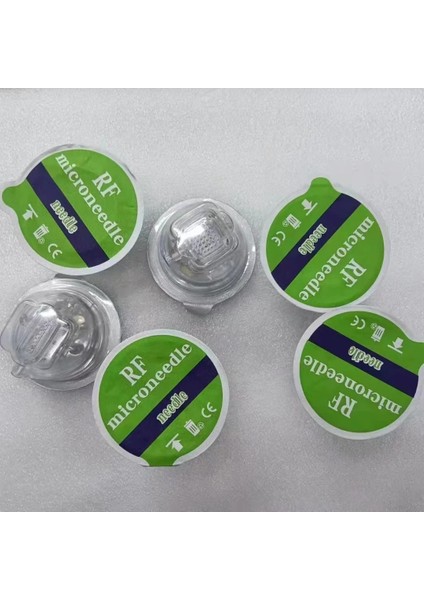 25PIN Sarf Malzemeleri Yeşil Tek Kullanımlık Yalıtımlı Mikroiğne Rf Iğneler 10/25/64 Pin Nano Ipuçları Fraksiyonel Rf Mikroiğne Cilt Güzellik (Yurt Dışından)
