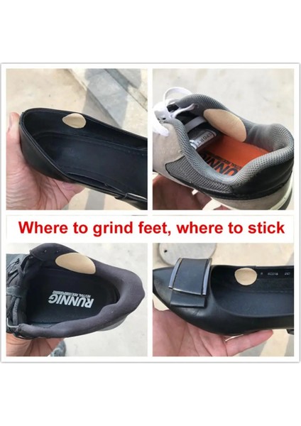 Stil F Ayakkabı Tamir Yaması Topuk Koruyucu Ped (Yurt Dışından) indirimleri